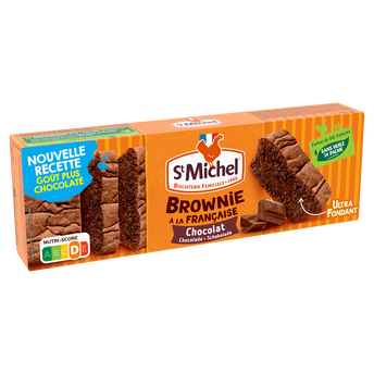 Image de Le brownie cocottes chocolat noir ST MICHEL, paquet de