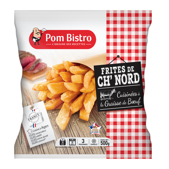 Image de Frites du ch'nord à la graisse de boeuf POM BISTRO - 500g - au
