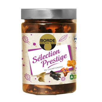Image de Sélection prestige pour champignons BORDE bocal