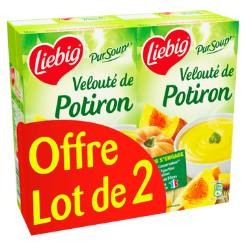 Liebig Pursoup Velouté Potiron Liebig, 2x1l