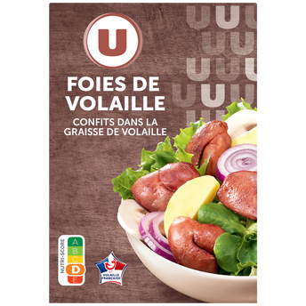 Image de U
Foies de volaille confits