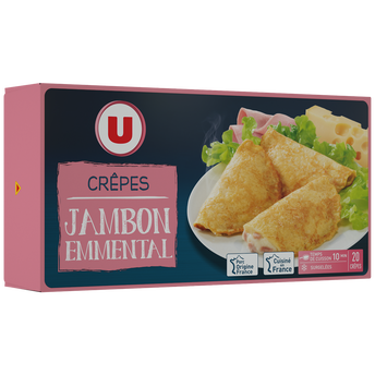 Image de U
Crêpe jambon et emmental