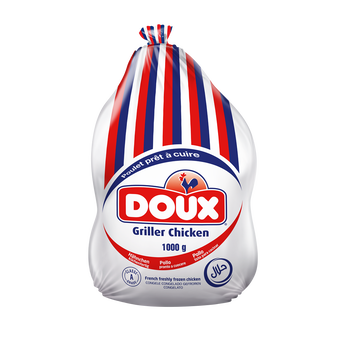 Image de Poulet sans abats congelé Origine France DOUX