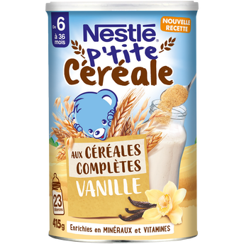 Image de Céréales P'TITE CEREALE complètes vanille