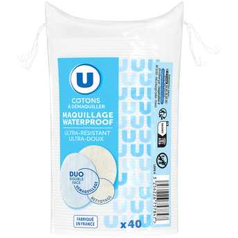 Image de U
Coton a démaquiller maquillage waterproof