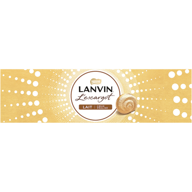 Escargots chocolat au lait LANVIN, 362g - Super U, Hyper U, U Express 