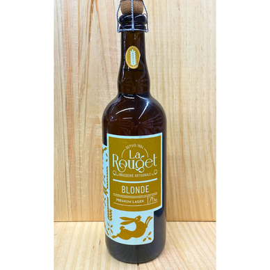 Bière Blonde 75 – Premium Lager de style « Helles » – La Rouget