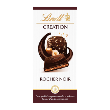 Lindt Création L'authentique Pralinés Rocher Noir Lindt, 150g