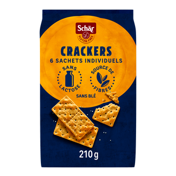 Image de Crackers nature sans gluten DR SCHÄR