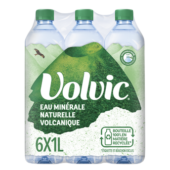 Image de Eau minérale naturelle plate VOLVIC