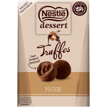 Image de Dessert truffes chocolat noir NESTLE