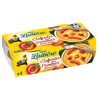 Image de Clafoutis aux pommes façon Tatin LA LAITIERE - 4 pots de