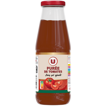 Image de U
Purée de tomates fraîches sans sel ajouté  bouteille de