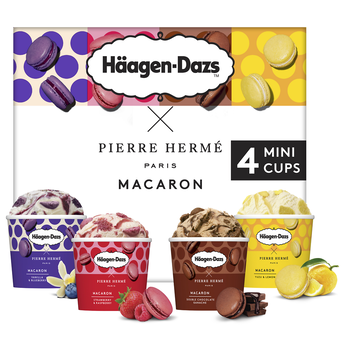 Image de Mini pots crème glacée macaron HÄAGEN DAZS