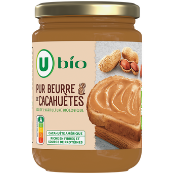 Image de U BIO
Beurre de cacahuètes grillées sucrées salées