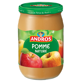 Image de Dessert pomme nature ANDROS, bocal de