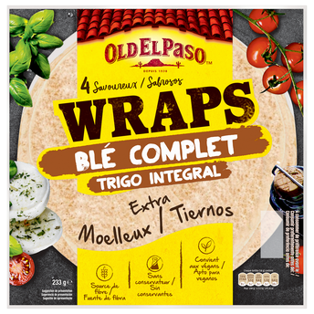 Image de Wraps blé complet OLD EL PASO - x4