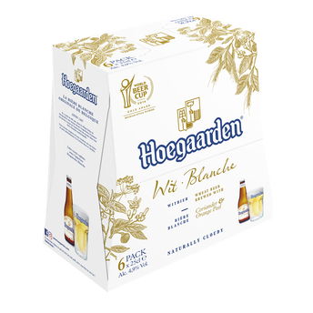 Image de Bière blanche HOEGAARDEN, 4,9° - bouteille