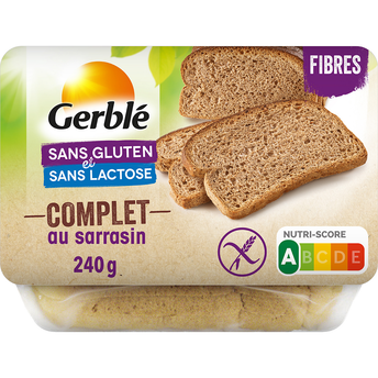 Image de Pain Complet Sarrasin Sans Gluten GERBLE