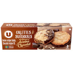 Galettes Suedoises A L Avoine Et Double Chocolat U Paquet De 150g Super U Hyper U U Express Www Coursesu Com
