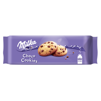 Image de Cookies aux pépites de chocolat MILKA, paquet de