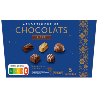 Image de U
Ballotin chocolat lait