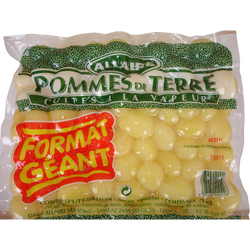 Pomme de terre entière cuite à la vapeur, sous vide 2kg - Super U