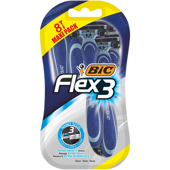 Image de Rasoir jetable flex3 comfort BIC blister