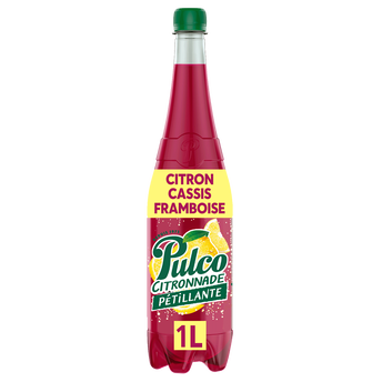Image de Boisson citronnade Citron, Cassis et Framboise PULCO - la bouteille