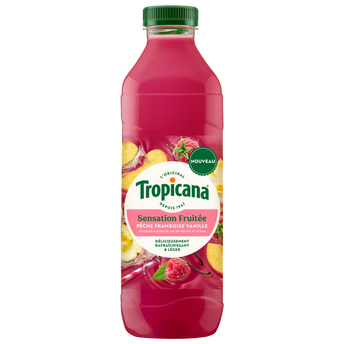 Image de Boisson fruitée pêche TROPICANA SENSATION - bouteille