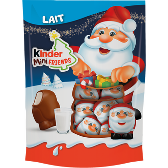 Image de Assortiment de chocolats au lait Mini friends KINDER