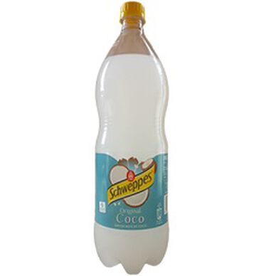 Soda saveur noix de coco, SCHWEPPES, la bouteille de 1,5l - Super U, Hyper  U, U Express 
