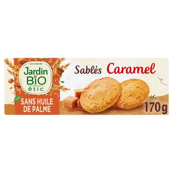 Image de Sablés au caramel au sel de Guérande JARDIN BIO