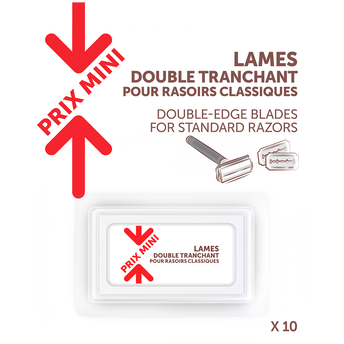 Image de Lames double tranchant rasoir PRIX MINI