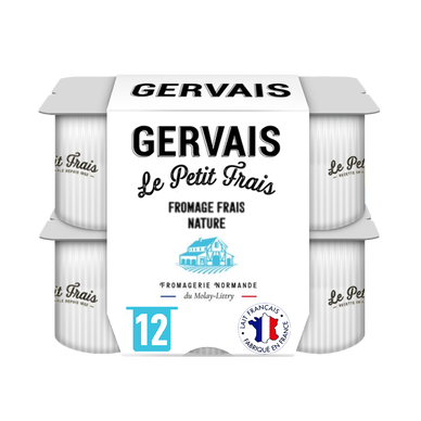 Danone, Fromage Frais, Petit Suisse, Maigre, 20% m.g., 6 x 60 gr
