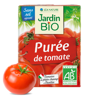 Image de Purée tomate à 7% bio JARDIN BIO
