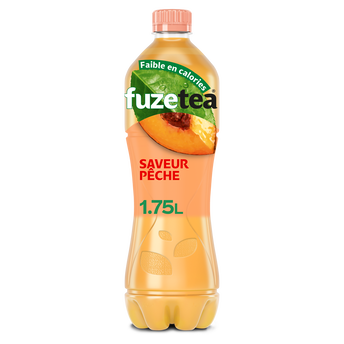 Image de Boisson au thé FUZETEA Pêche intense - Bouteille