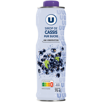 Image de U
Sirop de cassis  bidon de