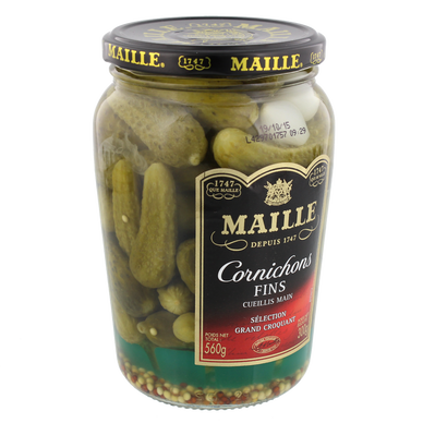 Maille - Cornichons Fins Bocal 300 g