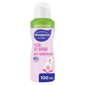 Image de Déodorant Femme anti-transpirant Fleur de cerisier MONSAVON - Spray