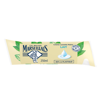 Image de Recharge crème lavante mains lait LE PETIT MARSEILLAIS