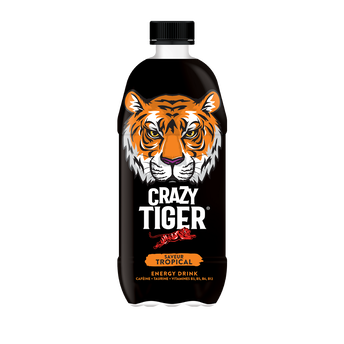 Image de Boisson énergisante Crazy TIGER TROPICAL pet