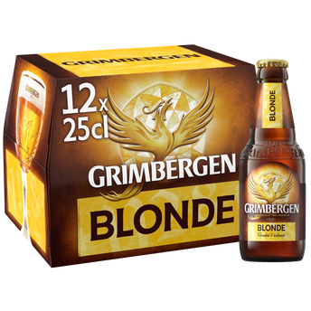 Image de Bière blonde GRIMBERGEN, 6,7° - Bouteilles