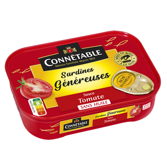 Image de Sardines Généreuses à la tomate et aux petits légumes CONNETABLE
