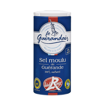 Image de Sel fin moulu Label Rouge LE GUERANDAIS, boîte verseuse de