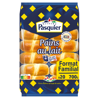 Image de Pains au lait maxi familial BRIOCHE PASQUIER - x20