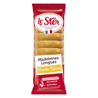 Image de Madeleines longues aux oeufs frais LE STER LE PATISSIER x20