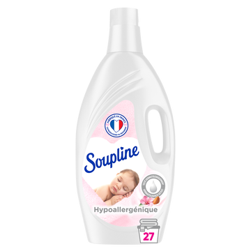 Soupline Assouplissant Dilué Hypoallergénique Soupline, 1,9l 27 Lavages