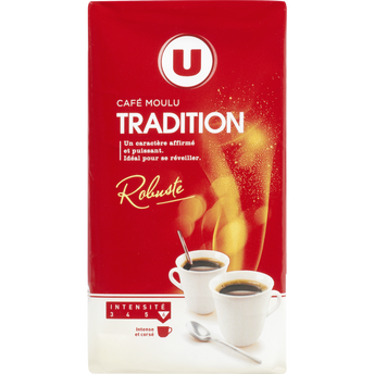 Image de U
Café moulu TRADITION N°6