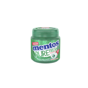 Image de Chewing-gum Pure Fresh Chlorophylle sans sucres MENTOS, 50 dragées - 100